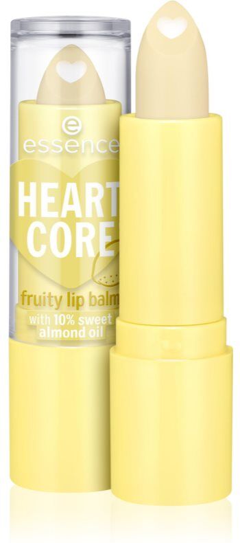 essence HEART CORE lip balm shade 04 Lemon 3 g