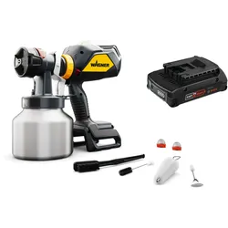 Wagner FinishControl 4000 18V Finespray + Bosch AmpShare Akku 18V