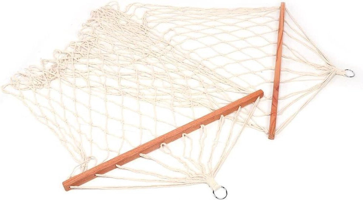 Lichtgewicht draagbare mesh hangmat voor outdoor, camping en reizen