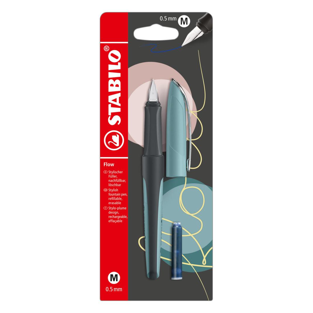 Stabilo Flow Modern Office pastelltürkis B-56809-5 (1x) (B-56809-5)