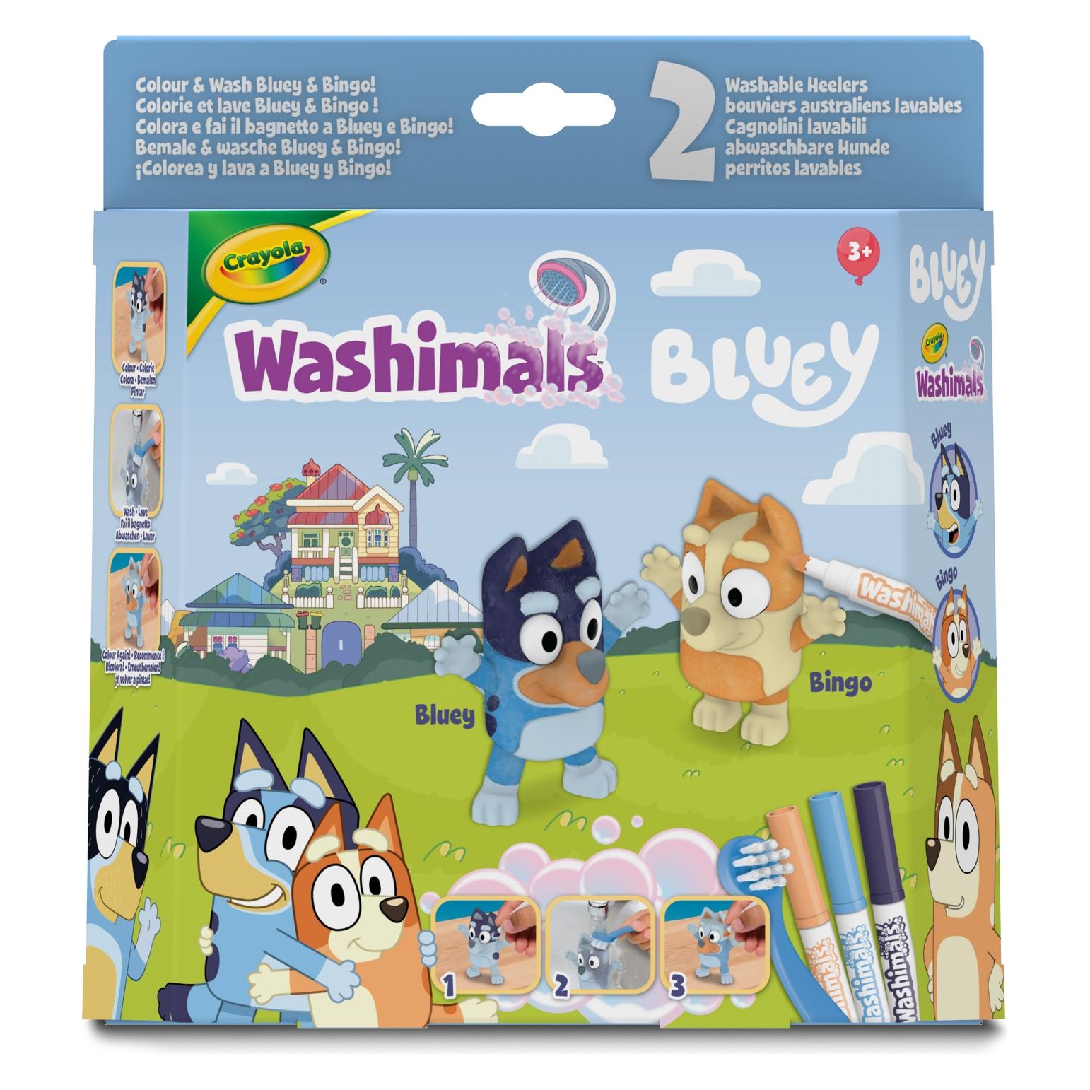 Crayola Scribble Scrubbie Bluey w/2 pets (358-740254)