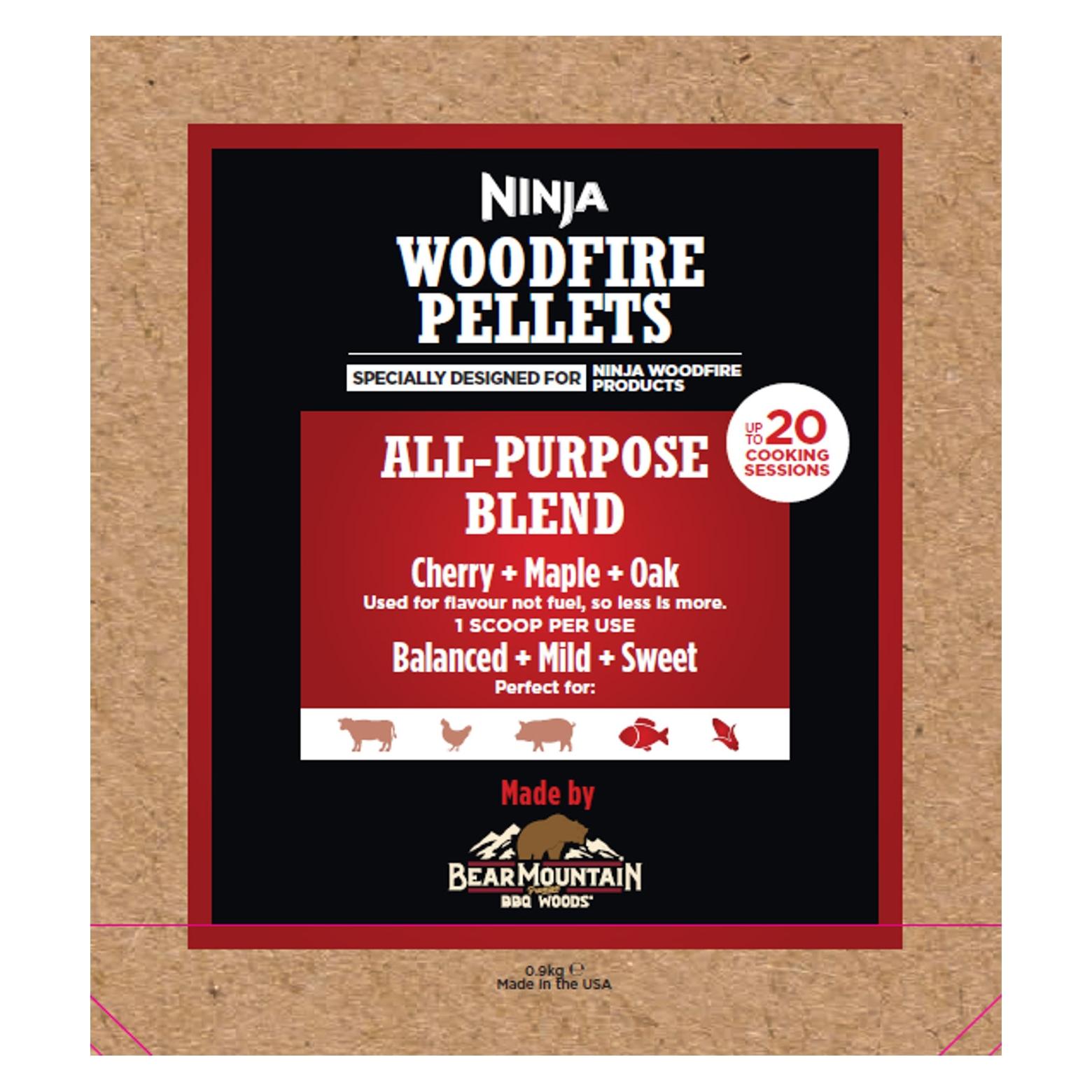 Ninja Woodfire Pellets All-Purpose Blend (XSKOGAPLT2EU)