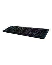 Logitech Gaming G915 Tastatur Hintergrundbeleuchtung USB Bluetooth LIGHTSPEED Deutsch Schlüsselschalter: GL Tactile Schwarz (920-008903)