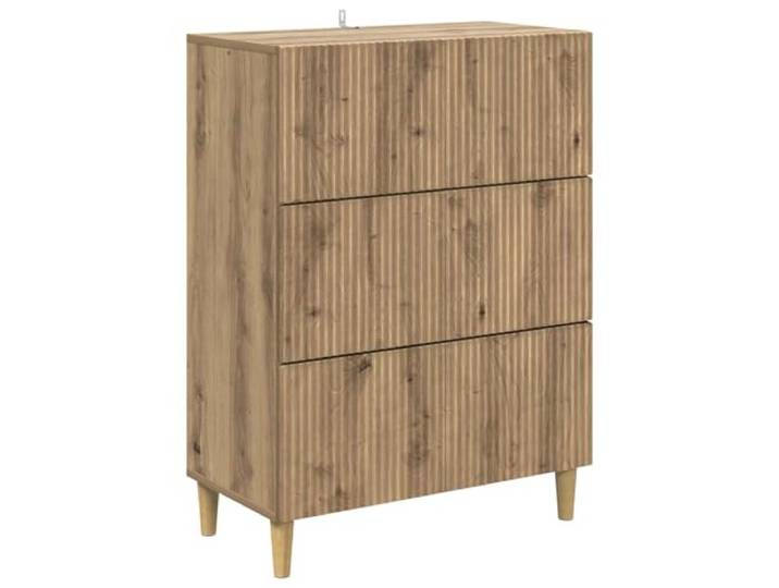 RJPLMFV Kommode mit Schubladen 66 x 34,5 x 90 cm Holz Technik Vintage Mehrzweck-Aufbewahrungsmöbel, Retro-Stil, einfache Wartung, einfache Montage, robust für den täglichen Gebrauch