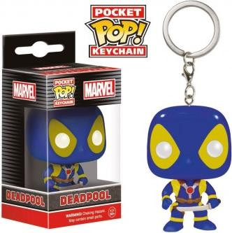 Funko Pocket Pop Marvel Deadpool X-Men sleutelhanger mini-figuur