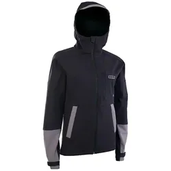 ION, Damen, Velojacke, Bike Jacket Shelter 2L Softshell women - black (S), Schwarz, S