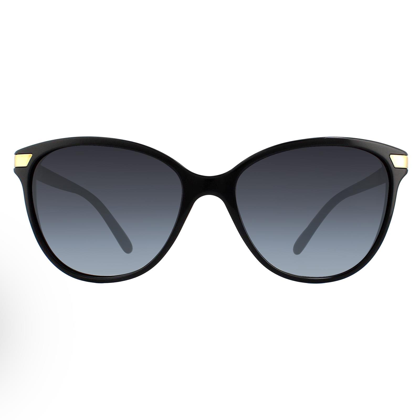 Burberry Sonnenbrille BE4216 30018G Schwarz mit goldenen Details Grauer Verlauf