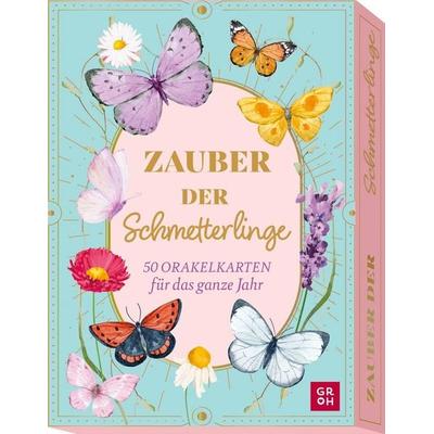 Orakelkarten: Zauber der Schmetterlinge, Gebundene Ausgabe von Franziska Sorgenfrei, Groh, 978-3-8485-0387-2