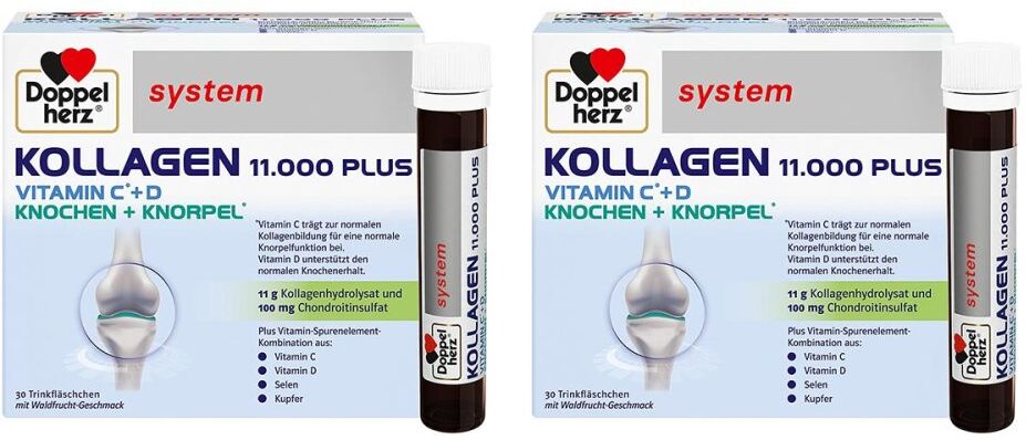 Doppelherz Kollagen 11.000 Plus System Ampullen