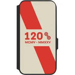 Nivocase Klapphülle für Samsung Galaxy A54 5G Handyhülle aus Kunst Leder NIVOflip schwarz 1. FSV Mainz 05 (Samsung Galaxy A54 5G), Smartphone Hülle, Schwarz