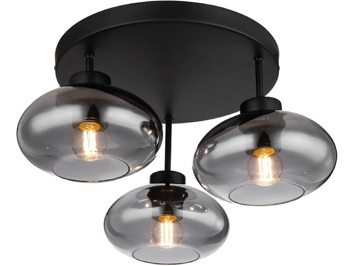 Deckenlampe SHAUN 40cm 40W schwarz