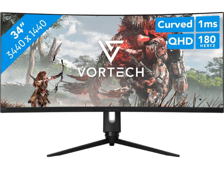 Vortech Pro 34 inch Quad HD Curved