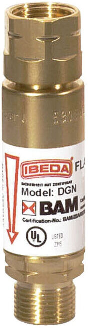 IBEDA DGN Dispositif de sécurité Brenn G 3/8 LH (3001-4207)