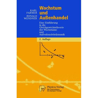 Wachstum und Außenhandel, Taschenbuch von Karl Farmer,Ronald Wendner, Physica, 978-3-7908-1238-1