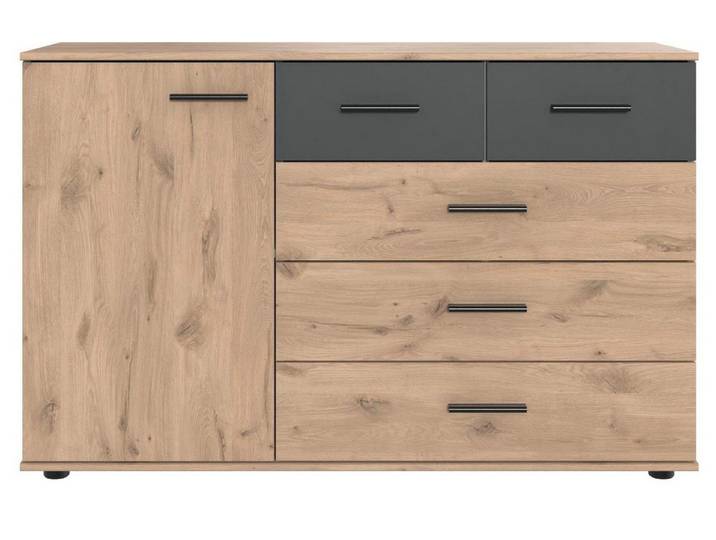 Wimex Kombikommode Budapest, 1-türig mit 5 Schubladen, 130cm breit