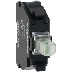 Schneider Electric ZBVJ1 Universelles LED-Modul, Harmony XB4 und XB5, 22mm, 30mm, weiß, Schraubklemme, 12V ACDC  - 5 Stück
