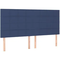 vidaXL, Boxspringbett, Fapenas (Block mit Quadraten) (180 x 200 cm)