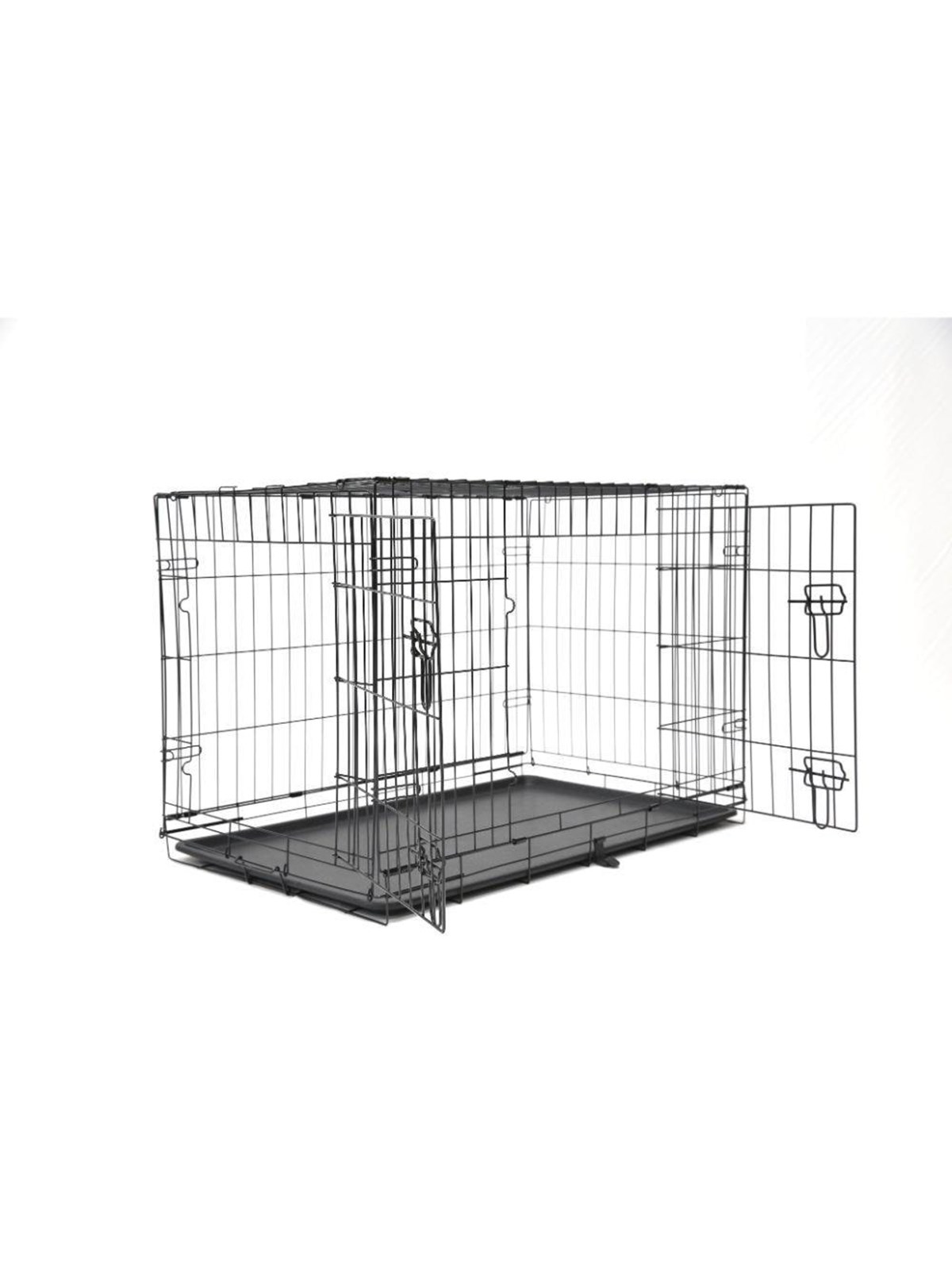 Nordic Paws nordic paws Drahtkäfig schwarz XL 107 x 70 x 77 cm