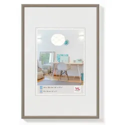 Walther Bilderrahmen New Lifestyle Kunststoff 70 x 100 / Stahl / Kunstglas