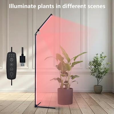 Multicon Wholesale Hub Indoor Plant Growth Lamp, Full Spectrum Seed Lamp With Timer And Three Color Dimmable Floor Lamp Indoor Plant Growth Lamp, Full Spectrum Seed Lamp With Timer And Three Color Dimmable Floor Lamp