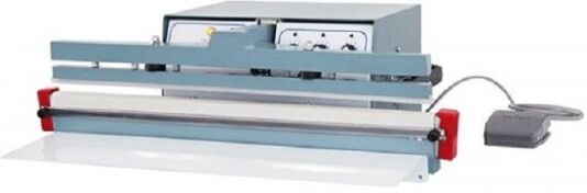 Máquina de Selar Semi-Automática / Automática 1500W p/ Sacos de Plástico (60cm)