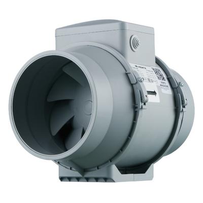 Vents Rohrventilator Lüfter TT Pro 160 U bis 565 m³/h Grau / Silber / Titan 50