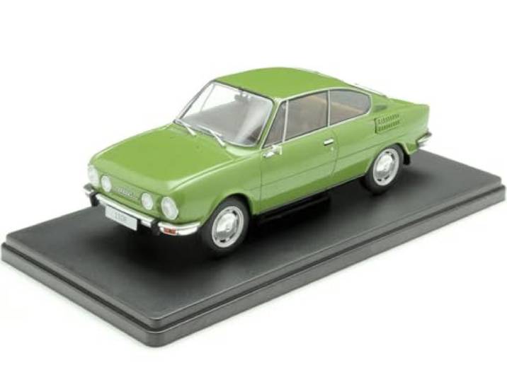 1970 Skoda 110R Coupé Verde 1:24 WhiteBox 124227