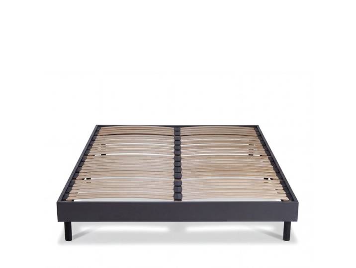 Sommier en kit lattes gris 180x200
