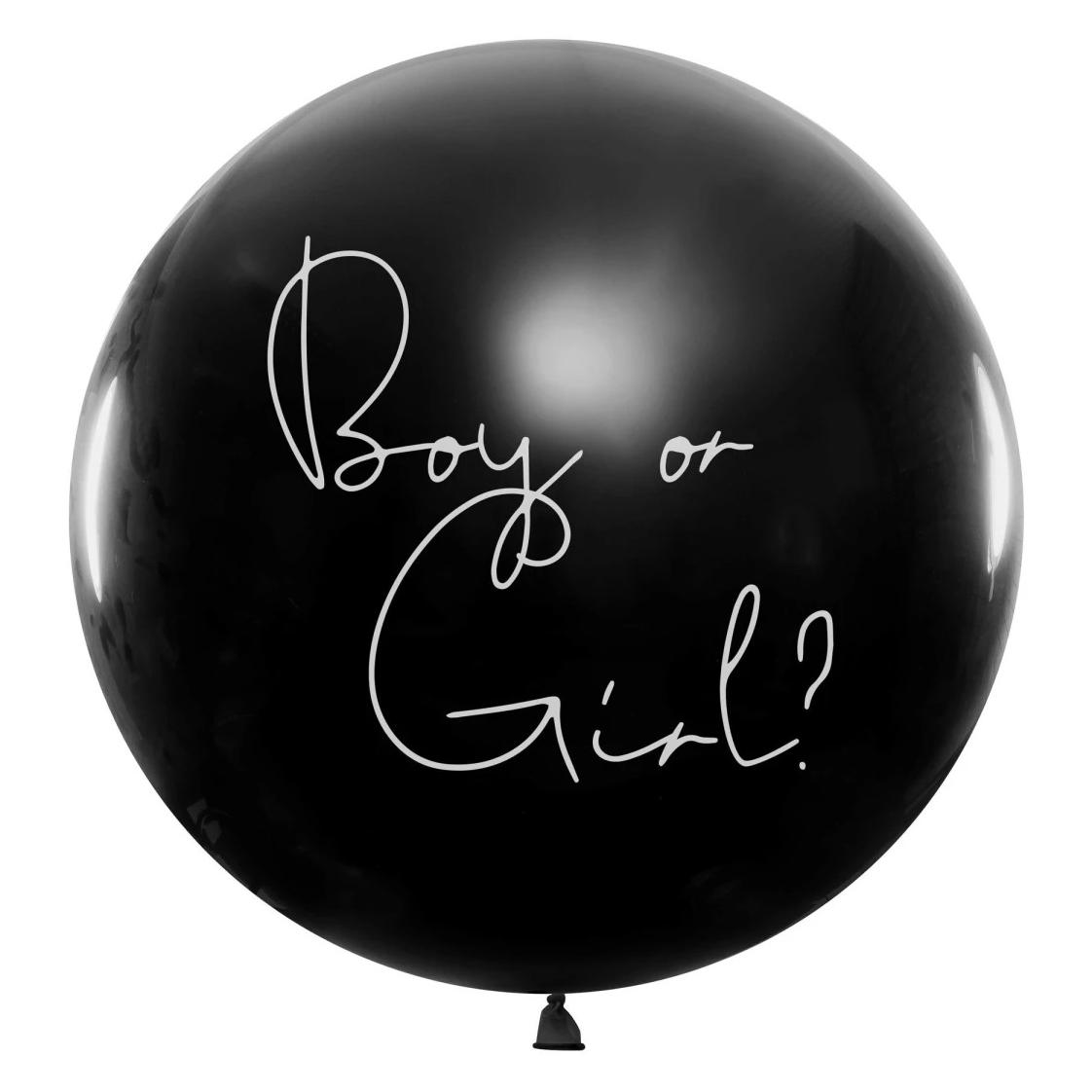 Partydeco Boy or Girl (1x) (BG36-2-D)