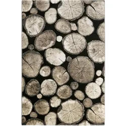 Wecon Home, Teppich, Logs (133 x 200 cm)