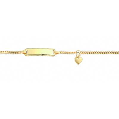 Goldarmband ADELIA´S "Damen Goldschmuck", gold, Armbänder, Damen, 14, Gold, Goldarmband, 333 Gold Goldschmuck für Damen