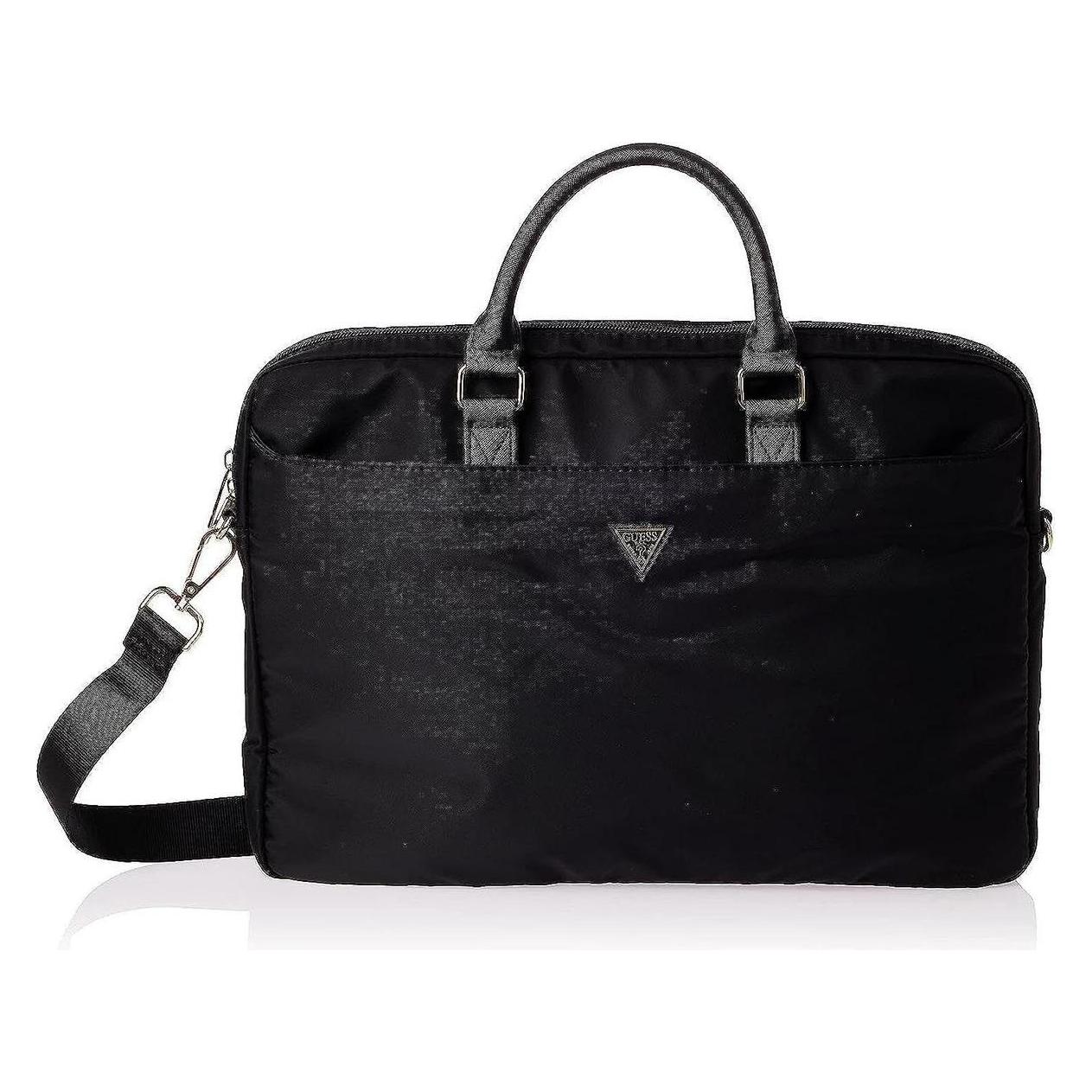 Guess Bag Torba Nylon Triangle Logo (16") (GUCB15NTMLBK)