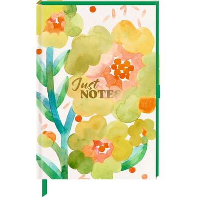 Notizbuch DIN A5 – Just Notes (Yellow Flower), Notizbuch von , Coppenrath