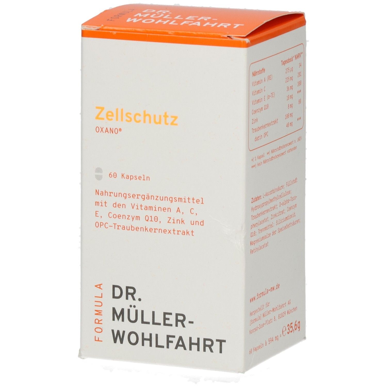 OXANO-Zellschutz nach Müller-Wohlfahrt Kapseln 60 St