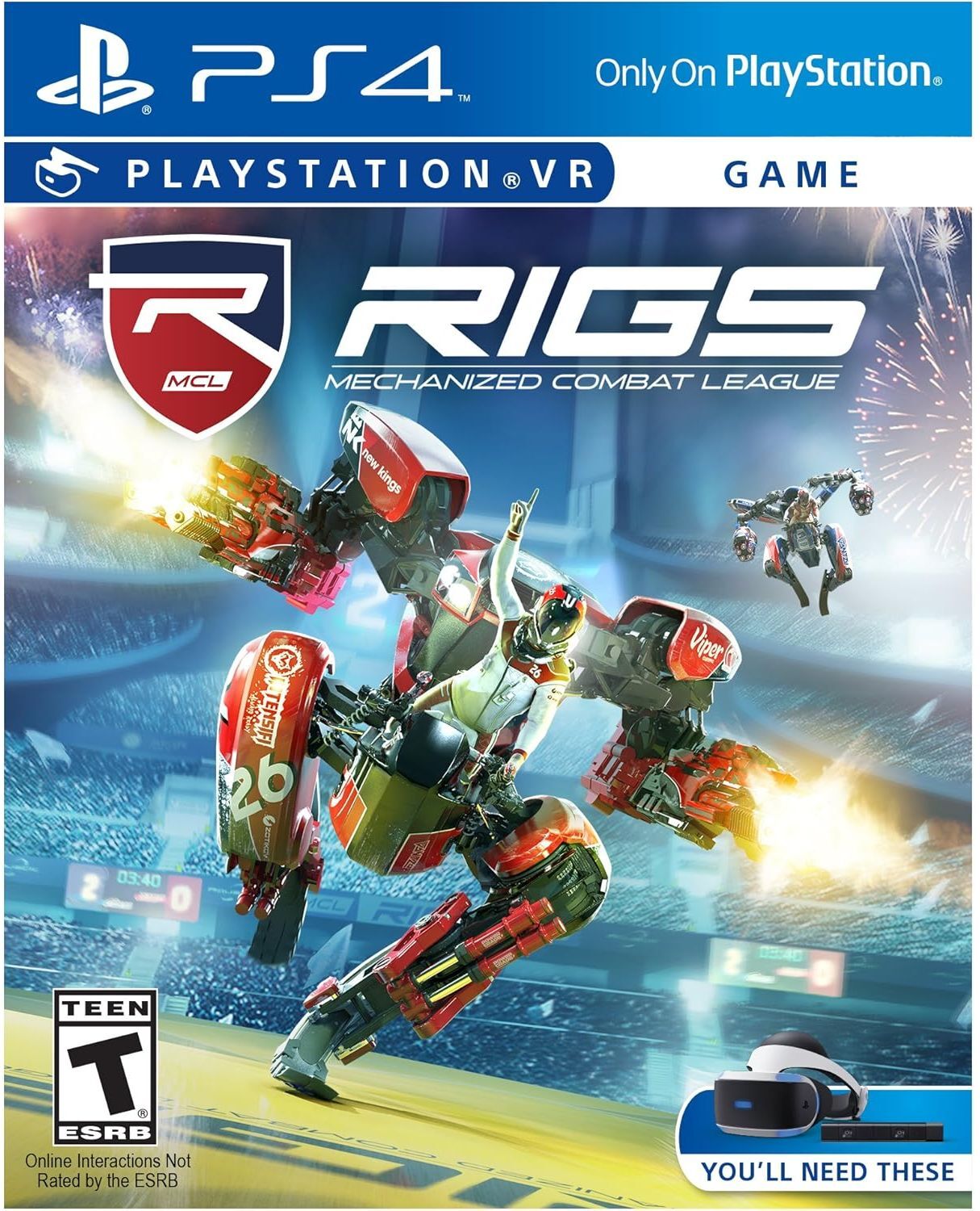 Sony RIGS: Mechanized Combat League PSVR PS4 Game