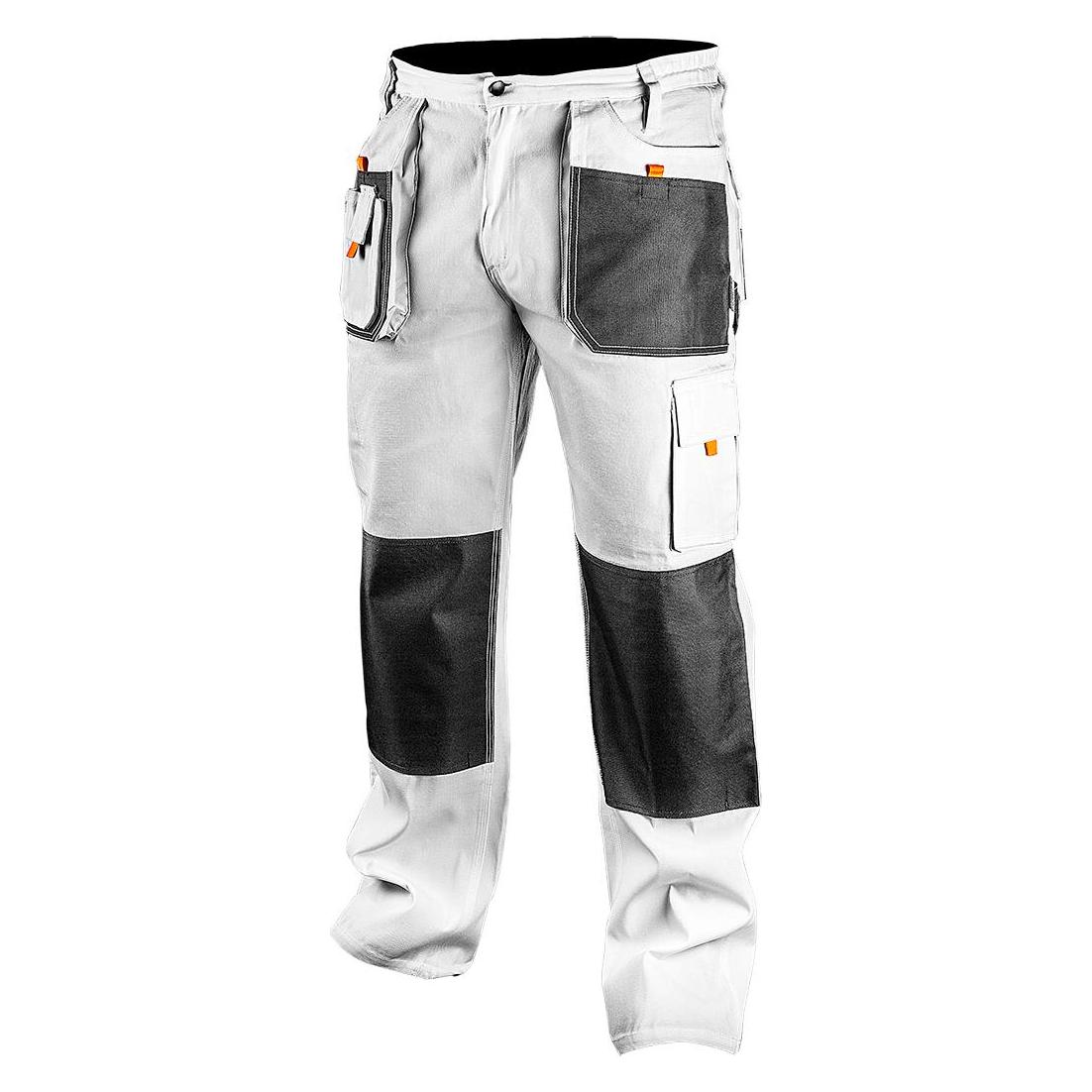 Neo Spodnie robocze białe rozmiar XXL/58 (58, XXL) (TOP-81-120-XXL)