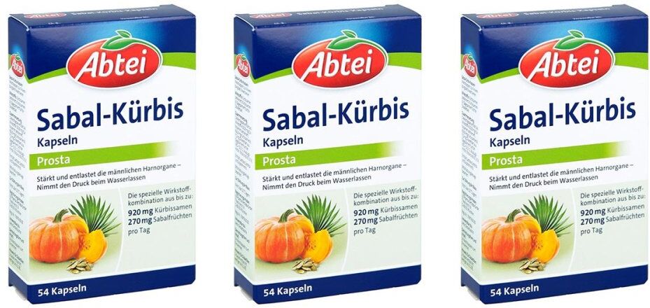 Abtei Sabal-Kürbis Kapseln 3x54stk
