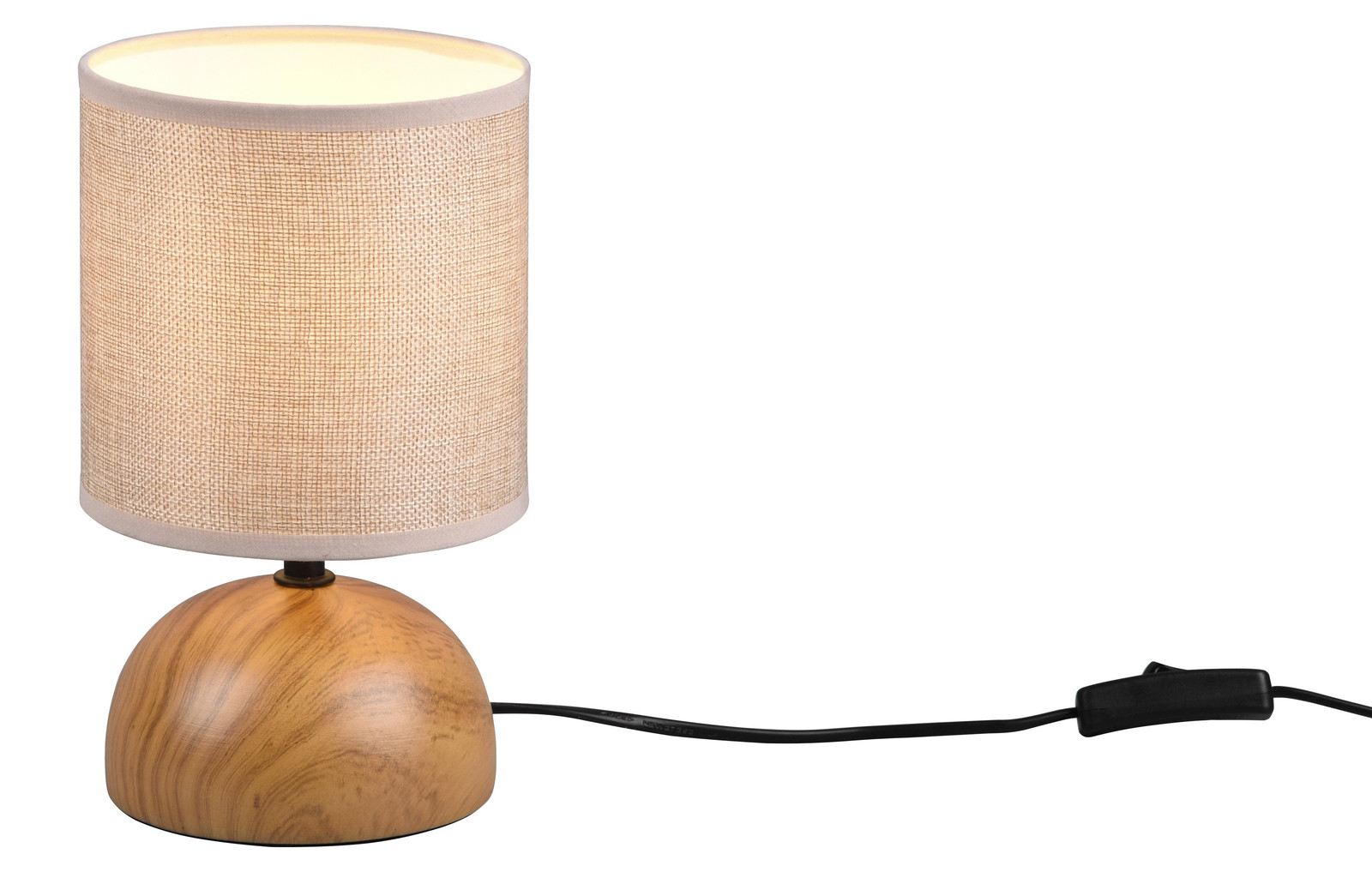 TRIO Luci Houten schemerlamp voor op tafel
