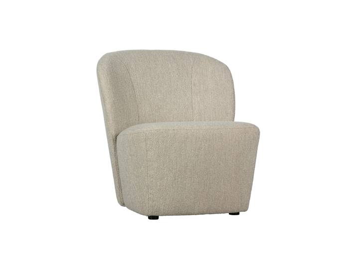 Design Sessel „Lofty“ Bouclé Natural De Eekhoorn