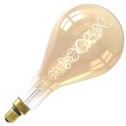 Calex | LED-Glühfaden | große Fassung E27 | Tropfen | 161mm | 3W