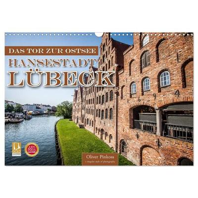Lübeck - Das Tor zur Ostsee (Wandkalender 2027 DIN A3 quer), CALVENDO Monatskalender