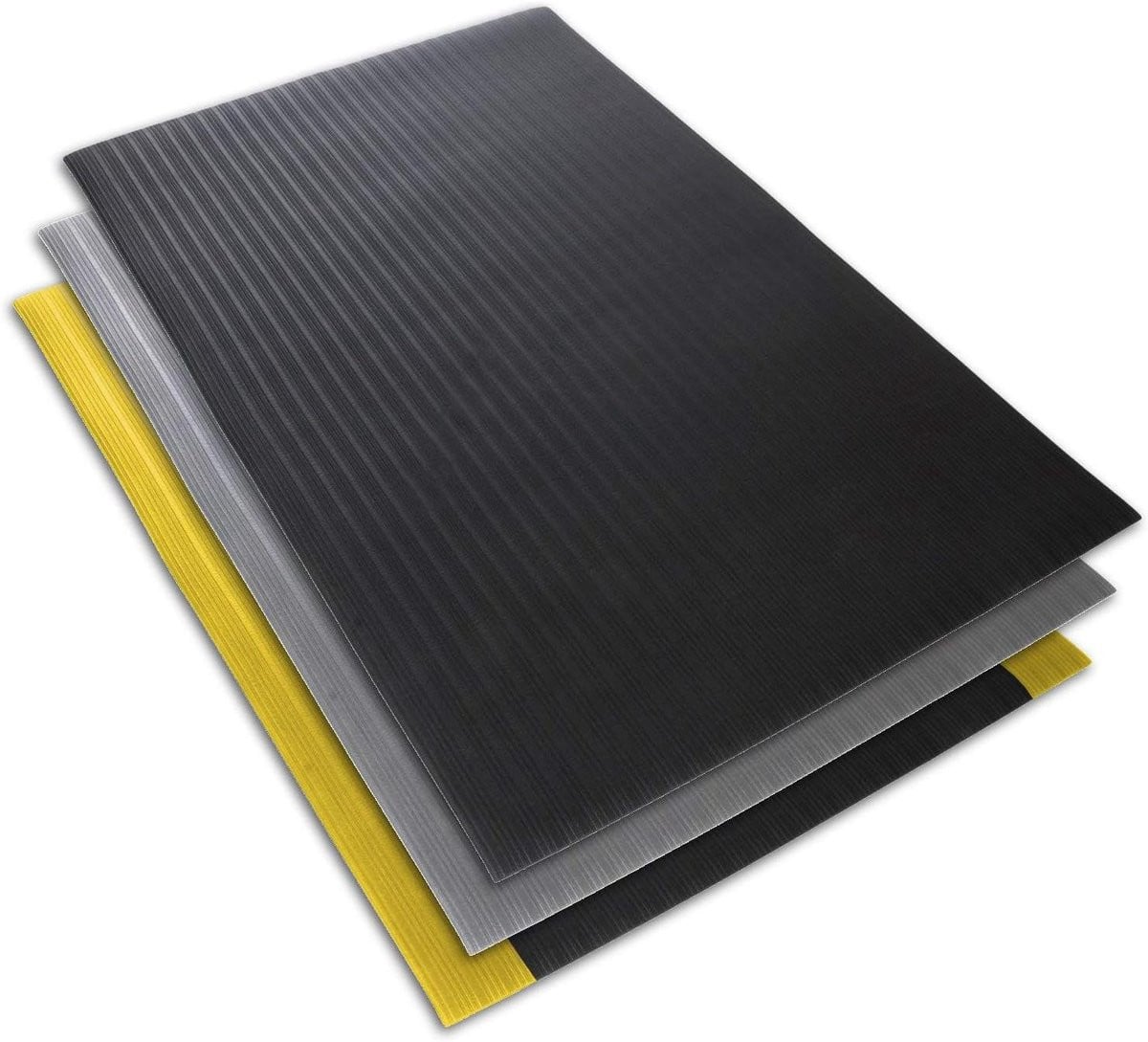 Anti-vermoeidheidsmat Zwart 90 x 500 cm voor Professionals
