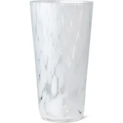 Casca Vase milchig