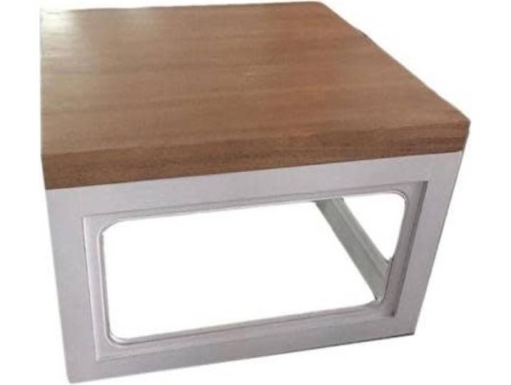 Fine Asianliving Table basse chinoise Moderne en bois massif L65xP65xH45cm