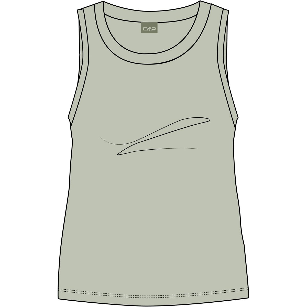 CMP Woman TOP pistacchio (F406) 38 36F6806-F406-38