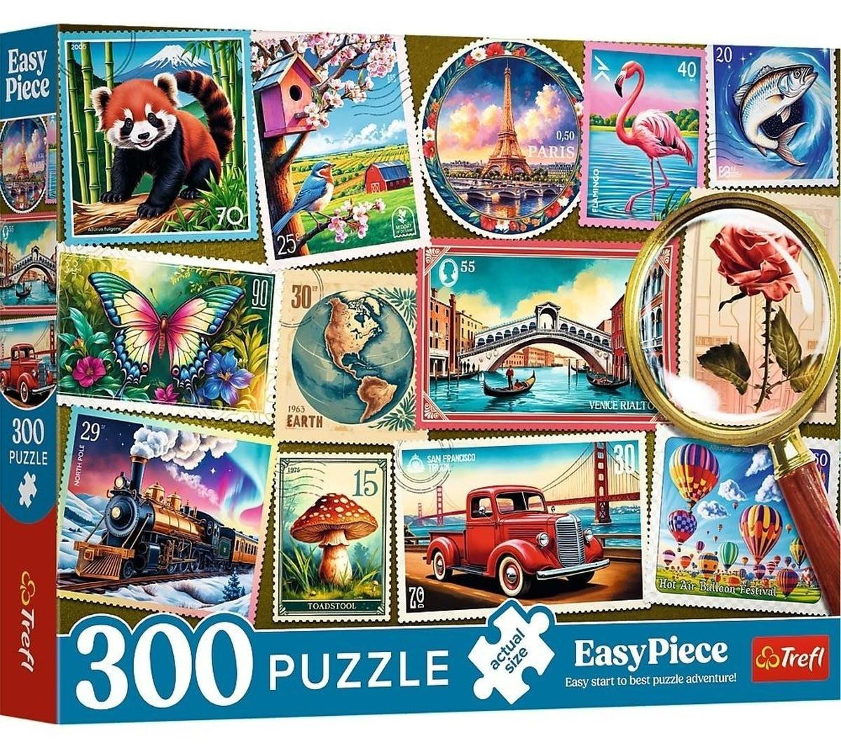 Trefl Puzzel 300 Easypiece Postzegels 23100