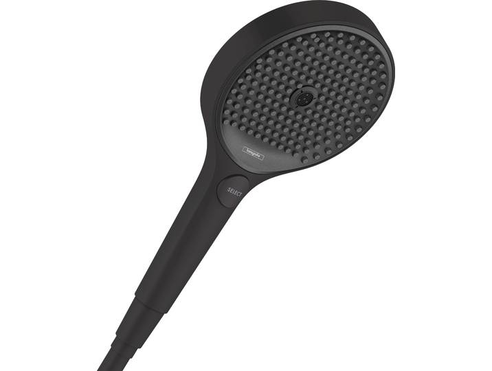 Douche de la série hansgrohe Rainfinity\, modèle 130 3jet EcoSmart\, finition noir mat