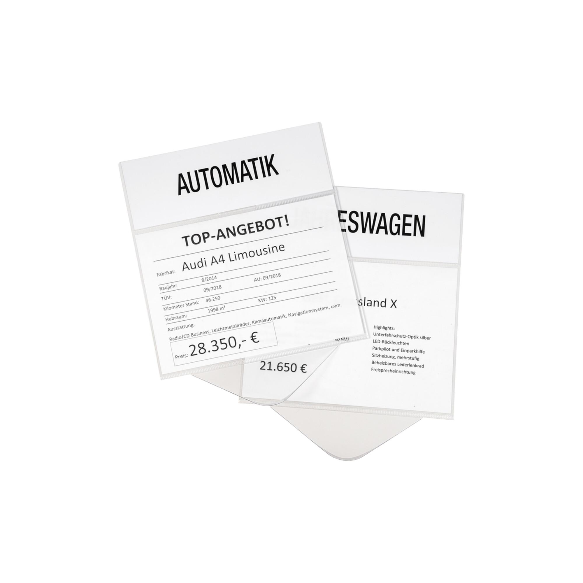 Eichner Preis- und Werbedisplay DIN A4 zur individuellen Gestaltung (9219-01079)