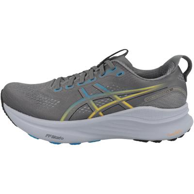 Laufschuh ASICS "Asics Gel-Kayano 32 Laufschuhe Herren Schuhe", Herren, Gr. 43,5, Textil, grau, Schuhe Laufschuh, Zuglasche an der Ferse