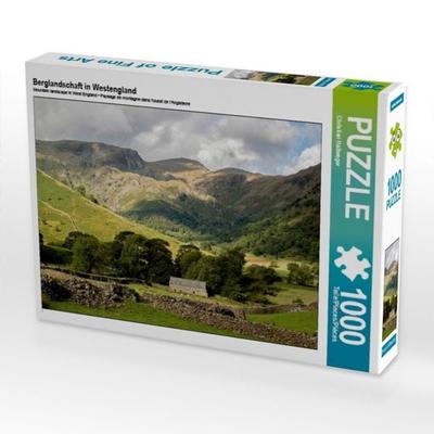 CALVENDO Puzzle Berglandschaft in Westengland 1000 Teile Puzzle quer | 1000 Teile Lege-Größe 64 × 48 cm Foto-Puzzle für glückliche Stunden